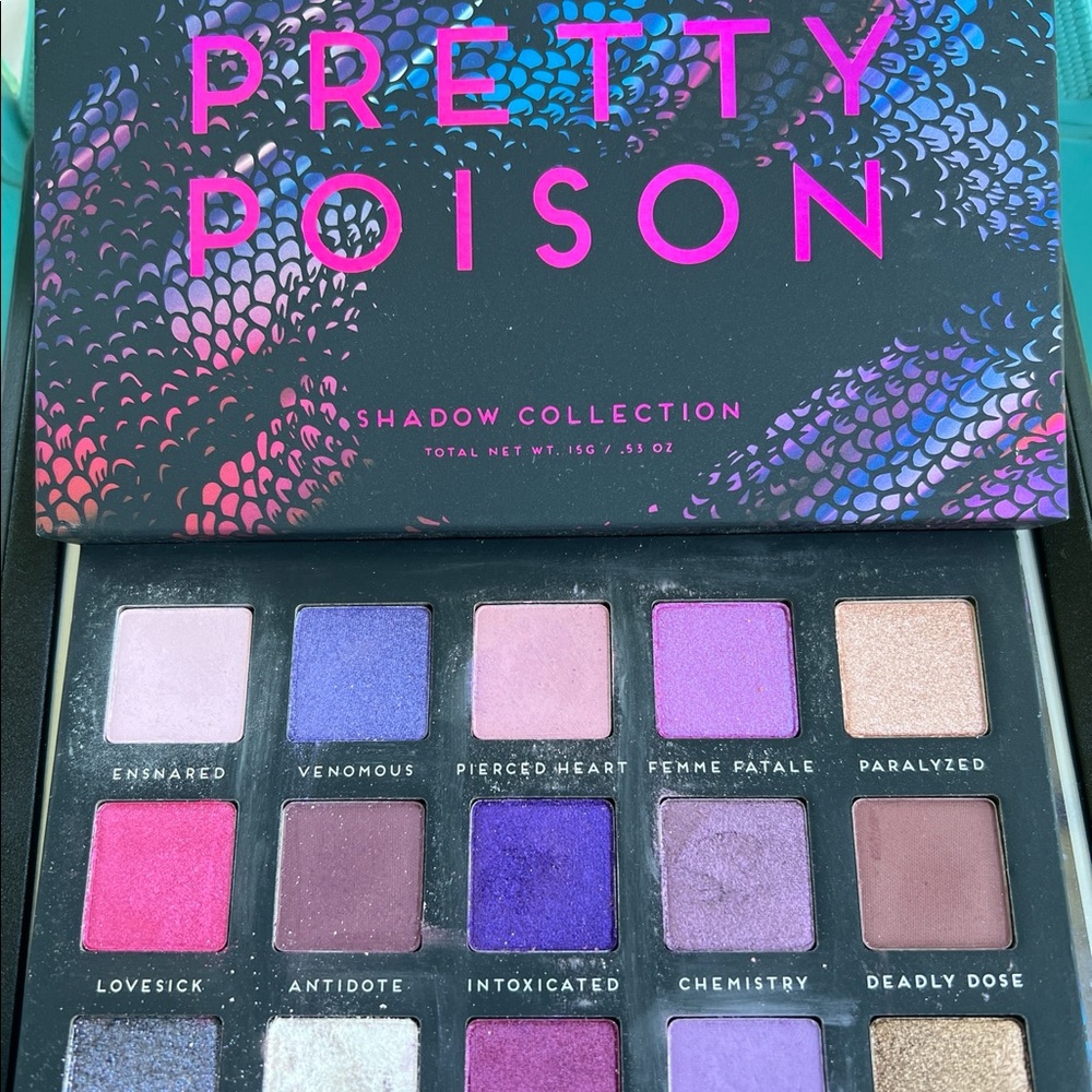 New in box, Discontinued, Bad Habit Beauty Pretty Poison Eyeshadow Palette